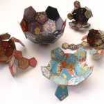 Exhibition of mixed media textiles by Helen Edwards 