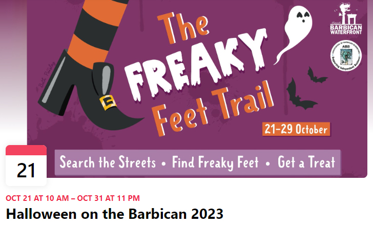 Halloween on the Barbican Plymouth UK 2021